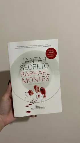 Livro Jantar Secreto Raphael Montes