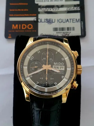 Relógio mido multifort automático valjoux