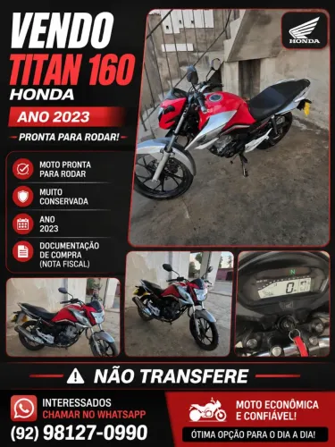 Vende-se moto pronta para rodar 