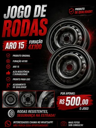 Jogo de rodas originais gm