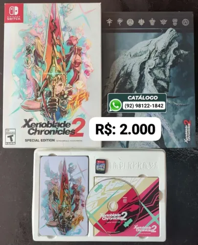 Xenoblade Chronicles 2 Special Edition = R$: 2.000