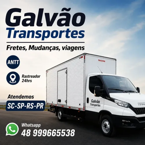 FRETE Mudança viagens SC-SP-PR-RS
