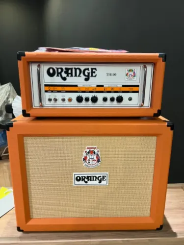 - Cabeçote guitarra ORANGE TH100H HEAD 100w valvulado