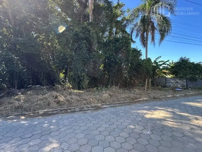 Terreno em rua pavimentada - 190m da lagoa | Costeira - BBS/SC