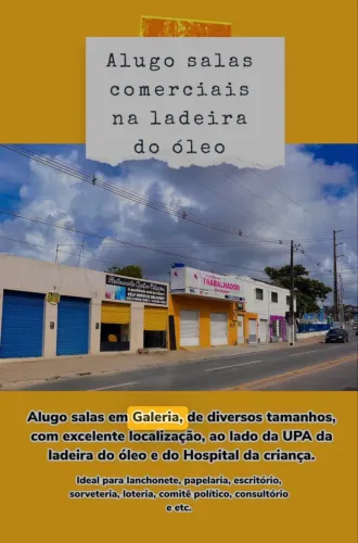 aluguel sala comercial