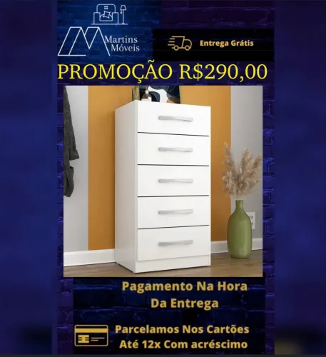 GRANDE PROMOÇÃO CÔMODA RODIAL SAVANA ENTREGA GRÁTIS