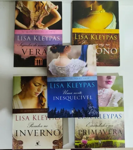  Coleção As Quatro Estações do Amor (5 livros) - Lisa Kleypas