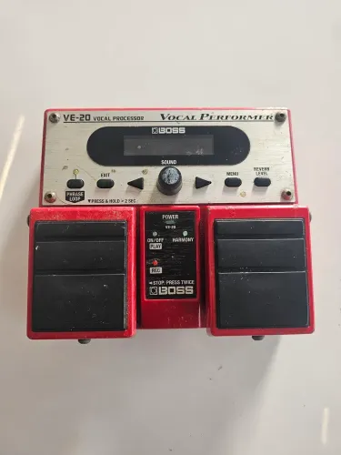 Pedal Boss VE-20 para Vocal