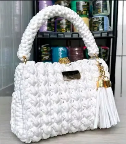 Bolsas em croche 