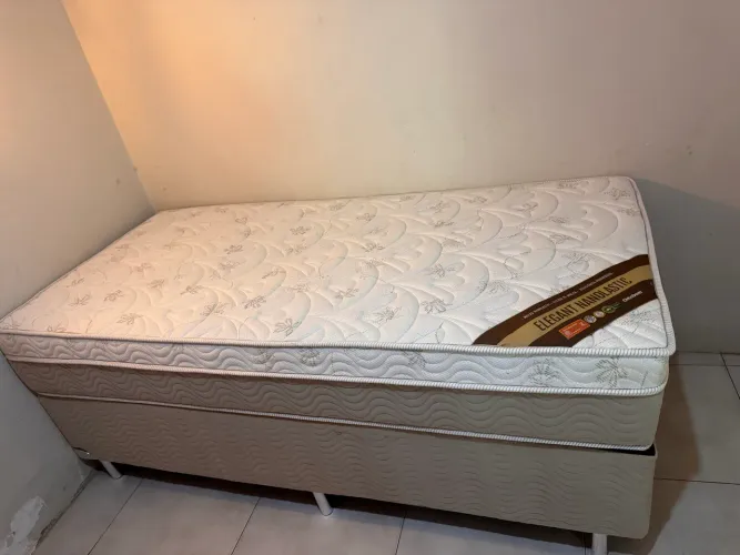 Cama box Ortobom solteiro
