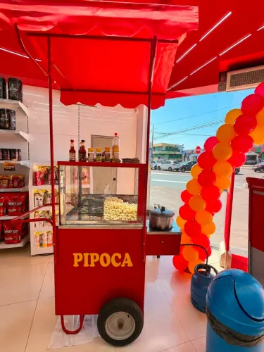 Locação de carrinhos de pipoca