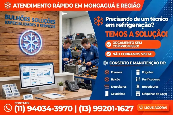 Técnico em refrigeração!