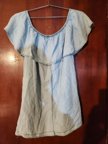 Blusa Ciganinha Jeans