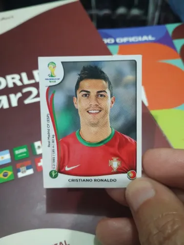 Figurinha Copa 2014 Cristiano Ronaldo Nova original