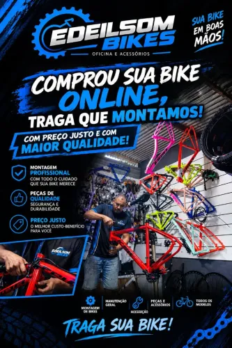 Montamos sua bicicleta do zero
