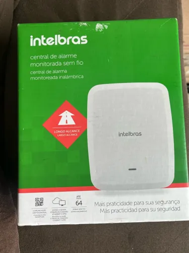 Alarme Intelbras na caixa