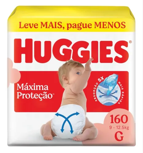 Fralda Huggies Supreme Care TAM G