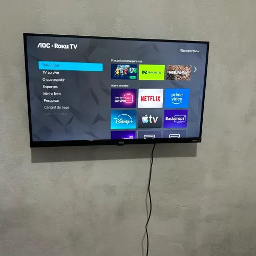 Televisão AOC Roku
