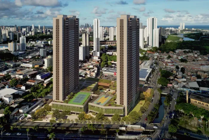 Apartamento Estrutura de Resort no Coração do Recife | 3 Quartos, Varanda Gourmet e Lazer