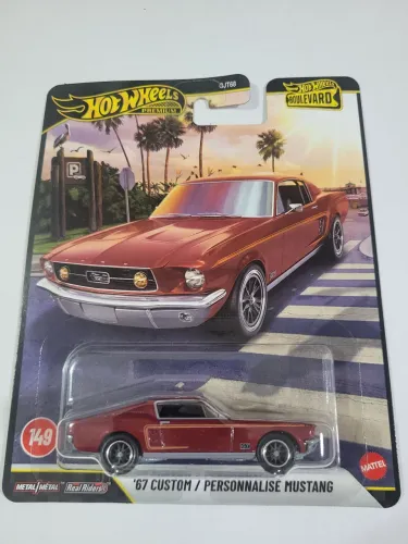 CARRINHO HOT WHEELS SÉRIE BOULEVARD MUSTANG