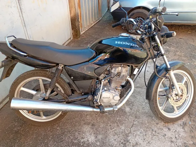 Moto cg 125 pedal e partida elétrica