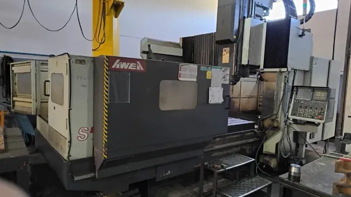 CENTRO DE USINAGEM CNC TIPO PORTAL AWEA SP2016 - DUPLA COLUNA - 2.100 x 1.600 x 760 MM
