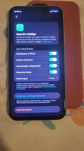 iPhone 64gb tela e bateria novas