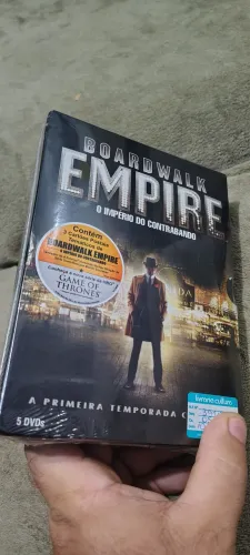 DVD boardwalk empire primeira temporada lacrado