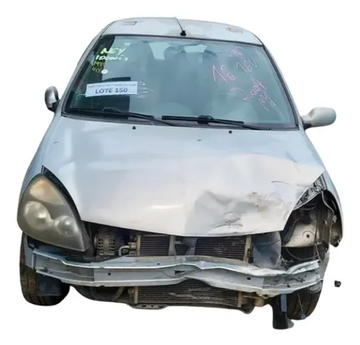 Peças Renault Clio 2003/2003 Gasolina 1.6 16v Porta Capo Motor Modulo Caixa Cambio