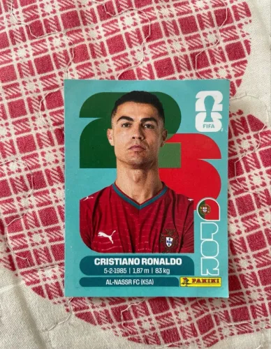 Figurinha Cristiano Ronaldo