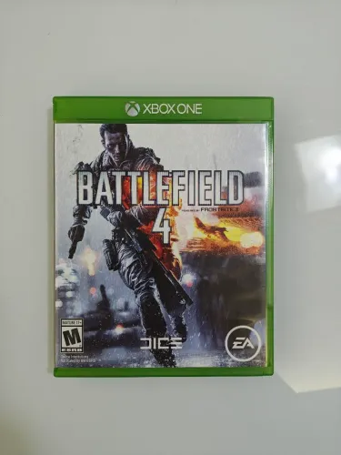 BATTLEFIELD 4 XBOX ONE ORIGINAL + MANUAL IMPRESSO