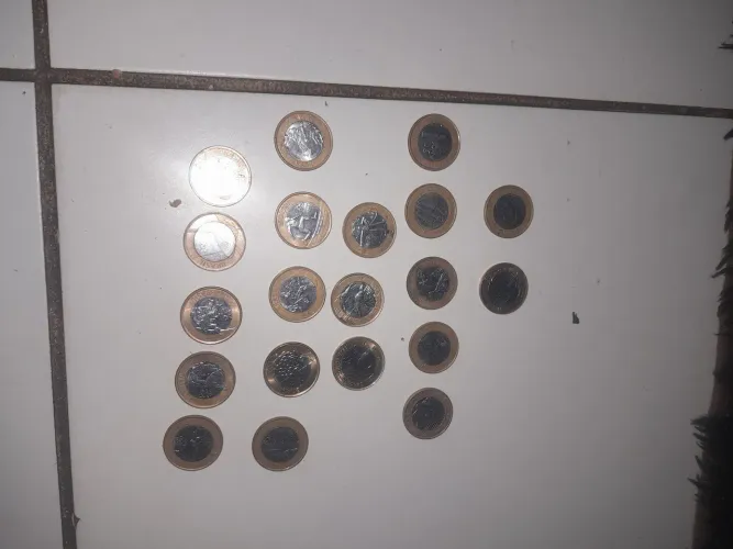 Moedas colecionáveis