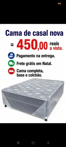 Oportunidade para comprar sua cama nova, temos pronta entrega.