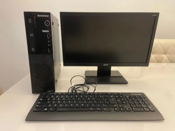 Desktop Lenovo ThinkCentre E73 + Monitor Acer