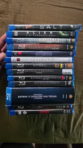 Lote de Filmes em Bluray