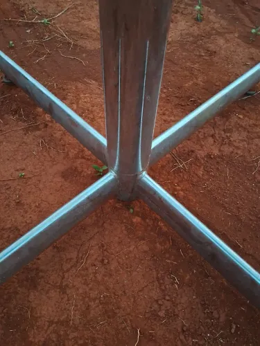 Pe de Mesa em aço 