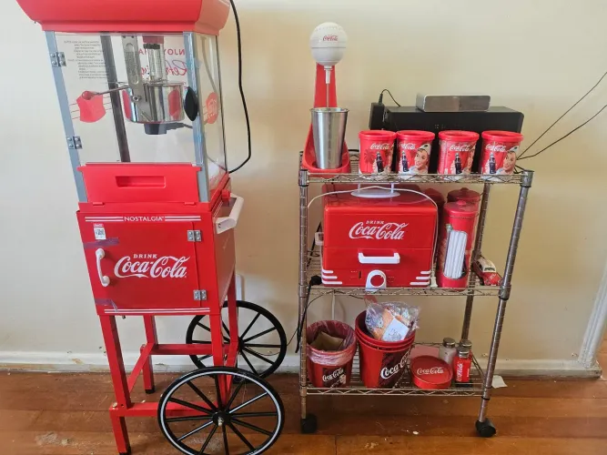 Kit coca cola nostalgia para eventos