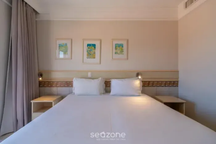 Apto com Hidro Vista Mar Jurerê Beach Village - Resort Pé na Areia - Morar ou Investir!