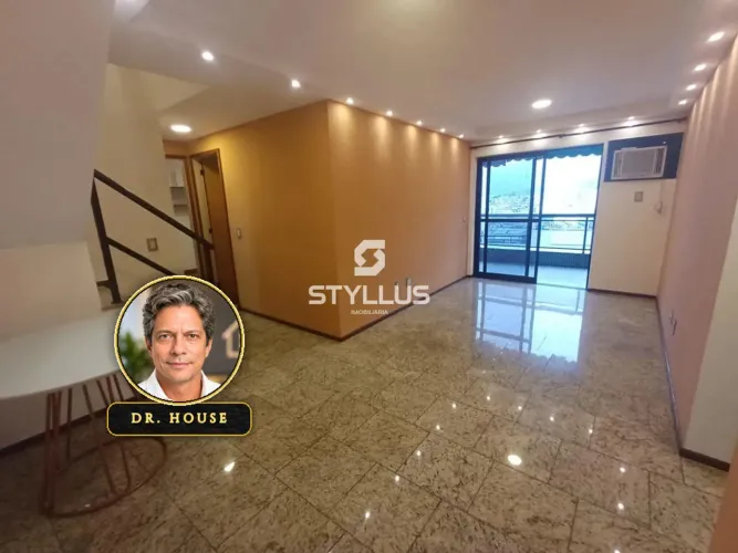Cobertura Duplex Espetacular de 164m² com 4 Quartos (1 Suíte), Terraço com Piscina e 3 Vag