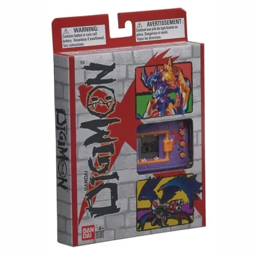 Digimon X Virtual Pet Bandai (DMX) Roxo e Laranja - Completo na Caixa c/ Manual