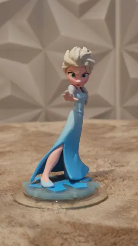 Disney Infinity Elsa Original - Usada - Com Defeito no Dedo