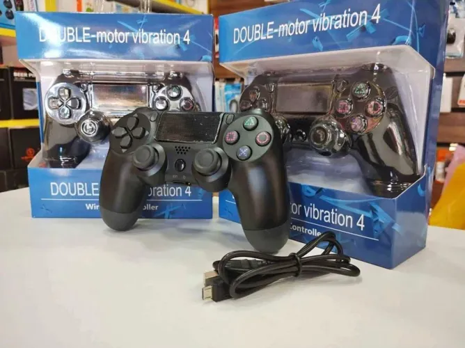 Controle Ps4 Joystick Compatível TV PC NOTEBOOK Novo 