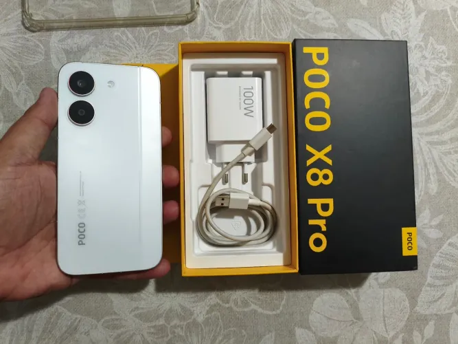 Poco X8 PRO 8+8/512 - Branco