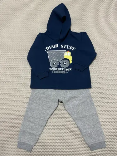 Conjunto de Moletom Flanelado - TAM 03 Anos