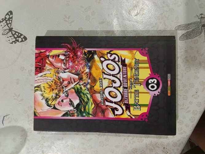 Mangá: Jojo's Bizarre Aventure parte 2 - volume 3