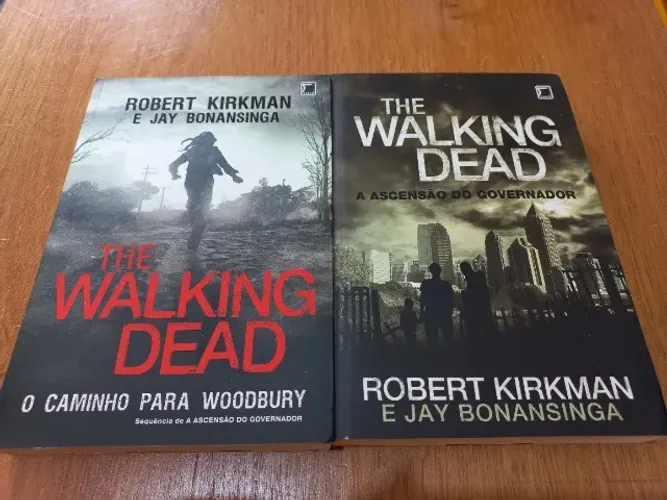 Livros The Walking Dead: A ascensão do Governador e O caminho para Woodbury