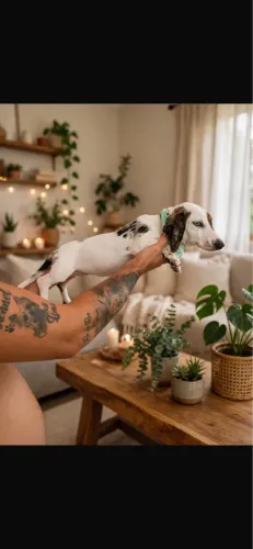 Dachushud miniatura padrão kaniche fêmea 7 meses