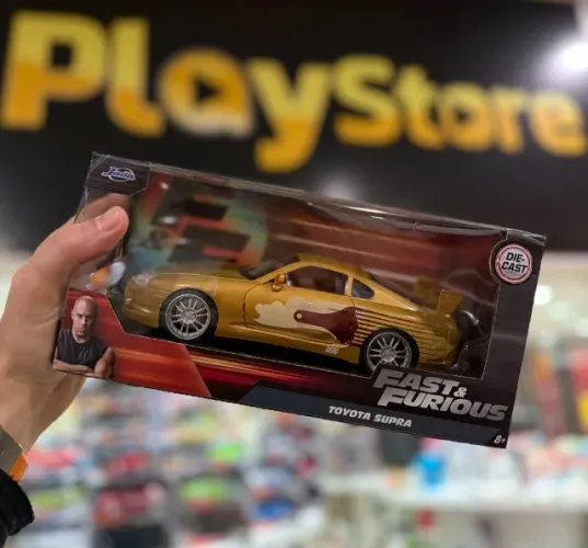 Miniatura Carro + Velozes + Furiosos (2 Fast 2 Furious) Supra