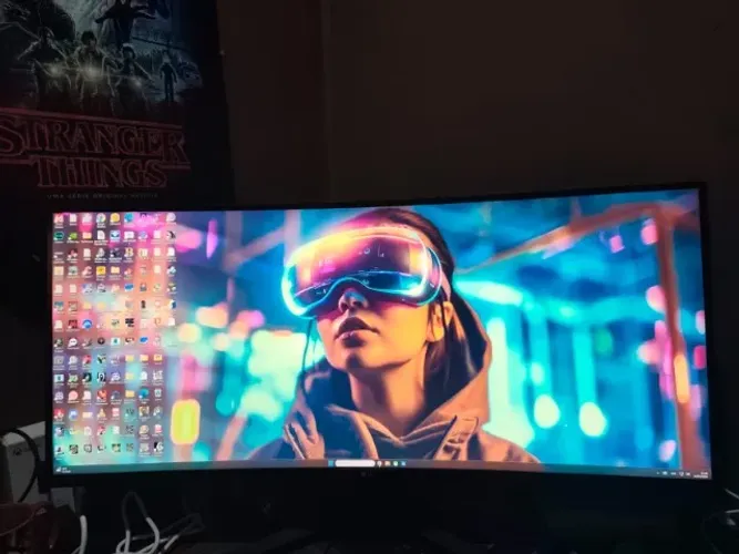 Monitor Gamer Curvo UltraWide LG Ultragear 34" WQHD