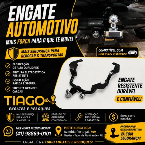 PROMOÇÃO DE ENGATE AUTOMOTIVO EM FAZENDA RIO GRANDE!